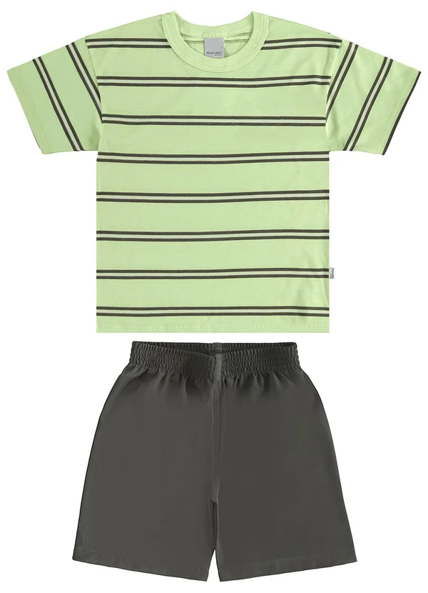 Malwee Kids - Conjunto Respect The Locals Verde Claro 3