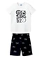 Malwee Kids - Conjunto Skater Board Preto - variação: Branco