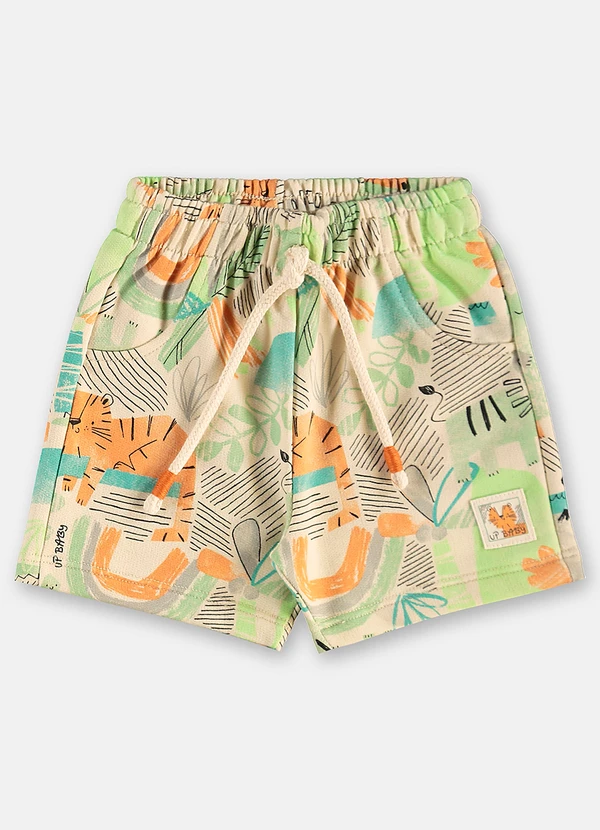 Up Baby - Conjunto Safári para Bebê Menino Bege 3