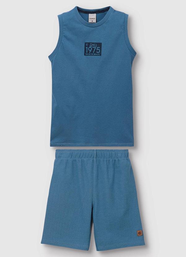 Carinhoso - Conjunto Since 1975 Azul Escuro