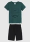 Malwee Kids - Conjunto Skaters com Moletinho Verde - variação: Verde