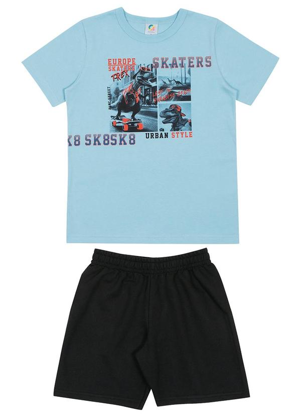 Alenice - Conjunto Skaters Meninos Azul