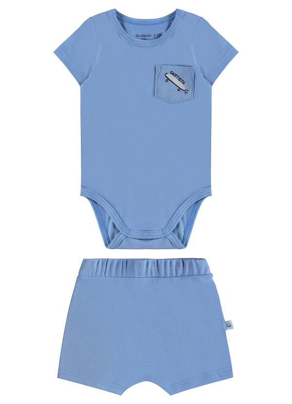 Malwee Kids - Conjunto Skatista em Saruel Azul 2