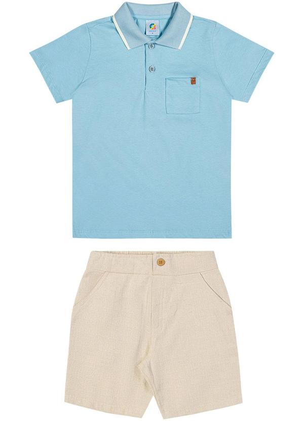 Alenice - Conjunto Sofisticado em New London Meninos Azul