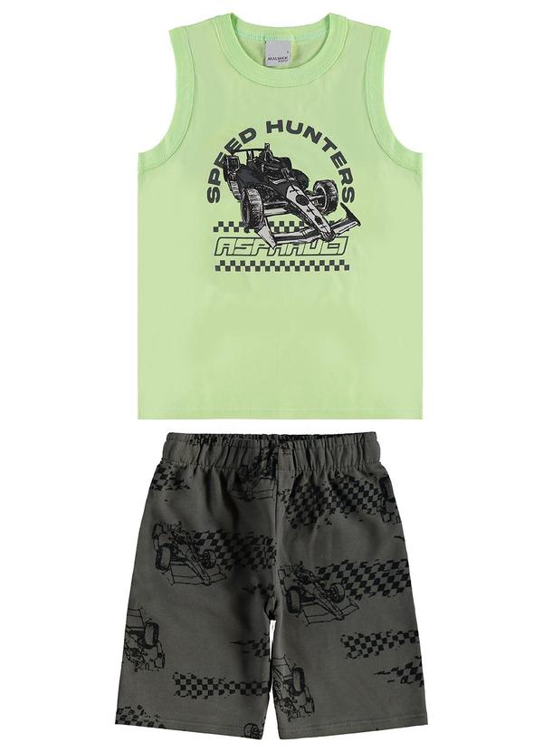 Malwee Kids - Conjunto Speed Hunters Verde Claro 1