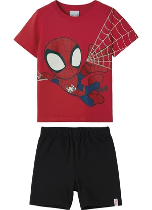Malwee Kids - Conjunto Spidey Marvel® Vermelho - MALWEE KIDS