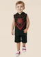 Malwee Kids - Conjunto Spidey® Moletinho Preto - variação: Preto