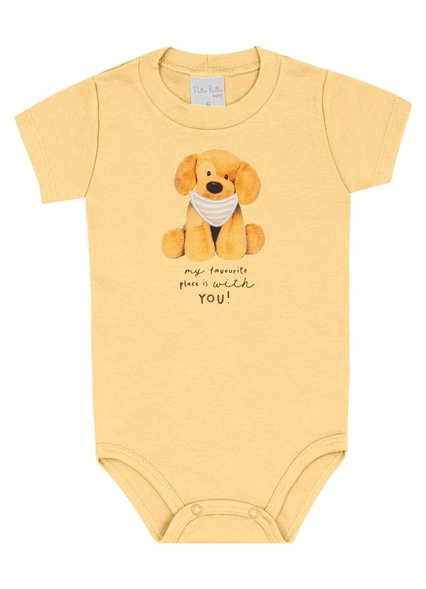 Pulla Bulla - Conjunto Suedine Amarelo 2