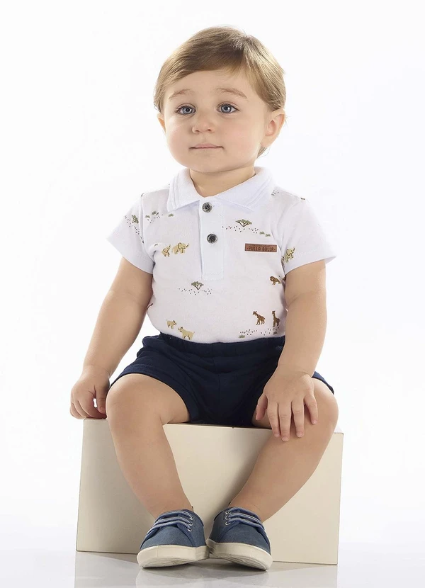 Pulla Bulla - Conjunto Suedine Branco