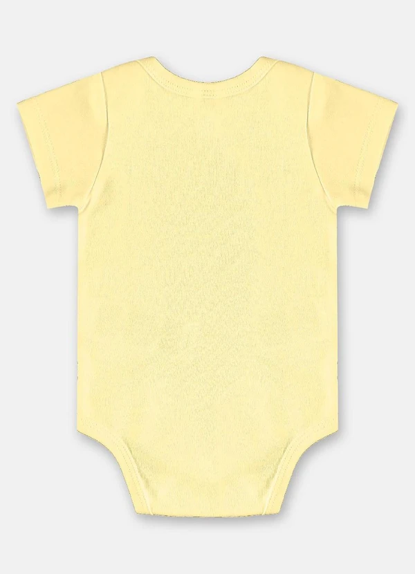 Up Baby - Conjunto Suedine Essentials Body Amarelo 3