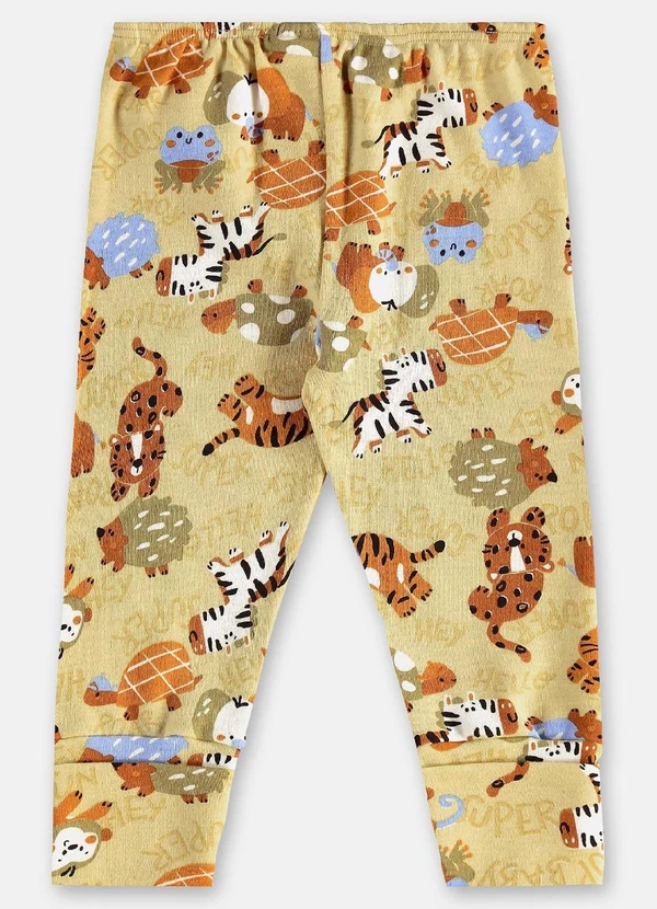 Up Baby - Conjunto Suedine Essentials Body Amarelo 5