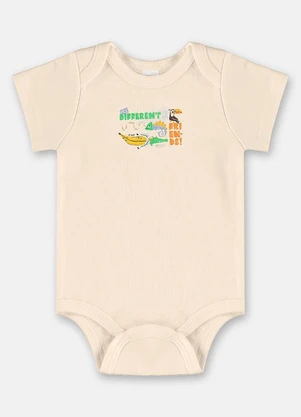 Up Baby - Conjunto Suedine Essentials Body Bege - UP BABY