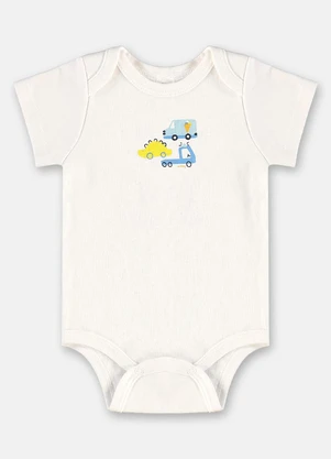 Up Baby - Conjunto Suedine Essentials Body Branco - UP BABY