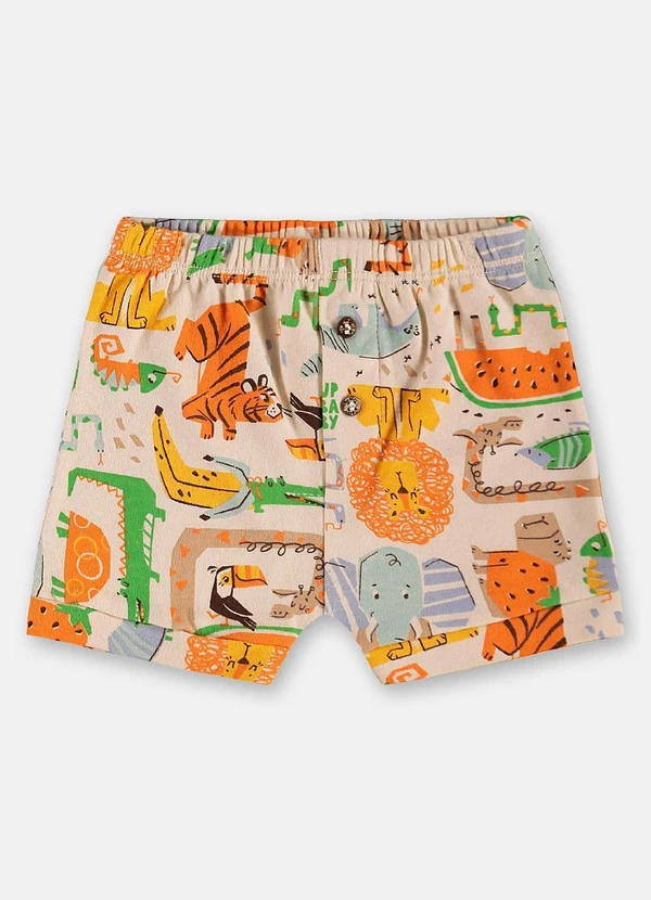 Up Baby - Conjunto Suedine para Bebê Menino Marrom 4