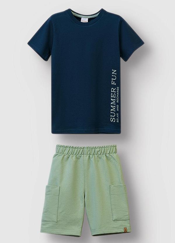 Carinhoso - Conjunto Summer Fun Relax And Recharge Azul