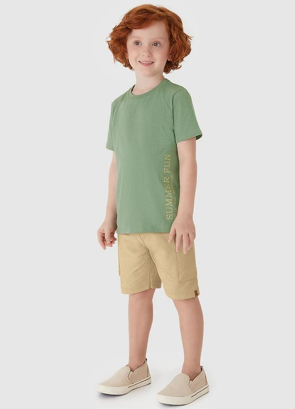 Carinhoso - Conjunto Summer Fun Relax And Recharge Verde