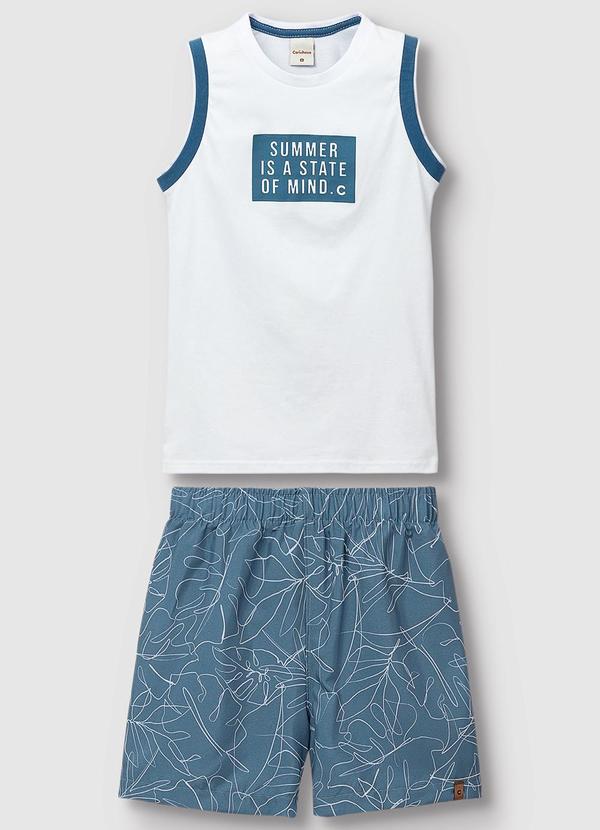 Carinhoso - Conjunto Summer Is a State Of Mind Branco