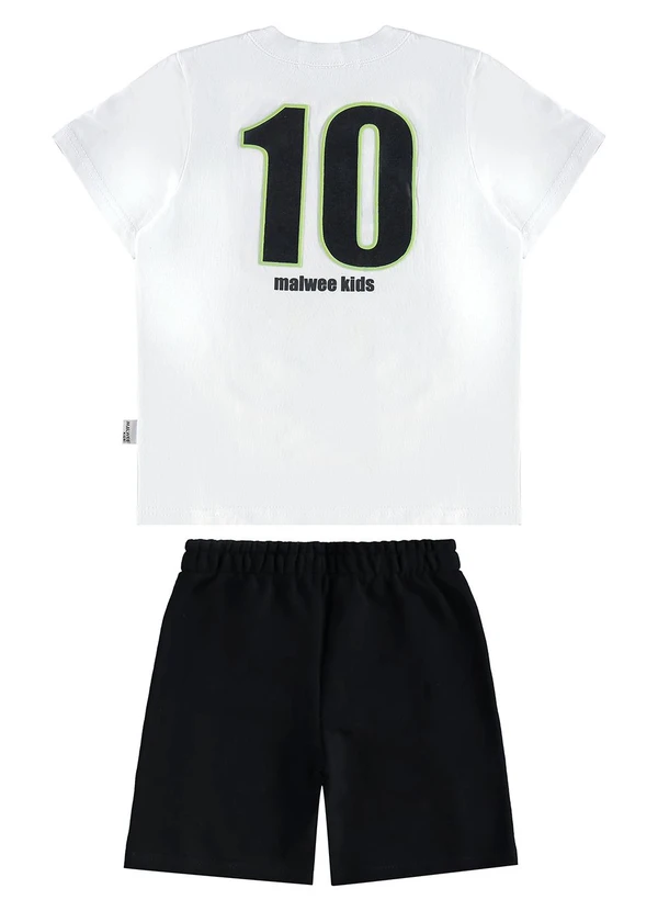 Malwee Kids - Conjunto Super Campeão 10 Branco 2
