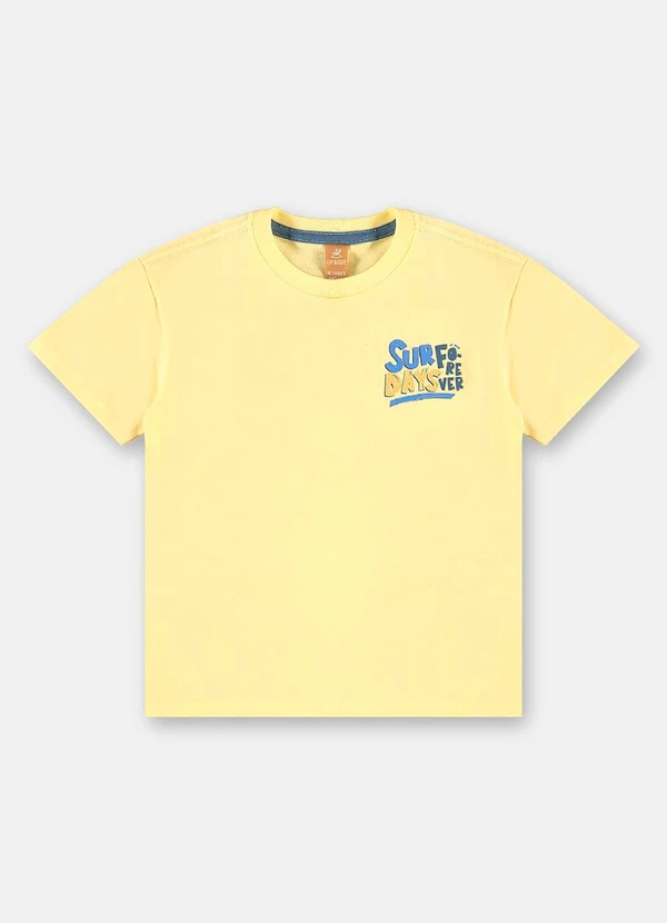 Up Baby - Conjunto Surf Days para Menino Amarelo 4