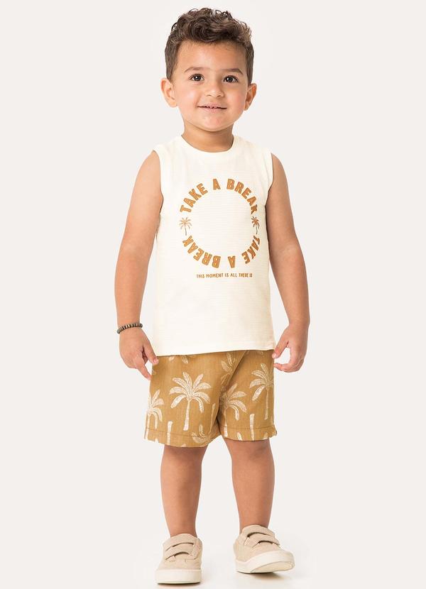 Carinhoso - Conjunto Take a Break Menino Off White 1