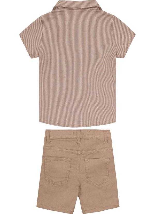 Carinhoso - Conjunto Taupe Comfort Canelada Menino 2