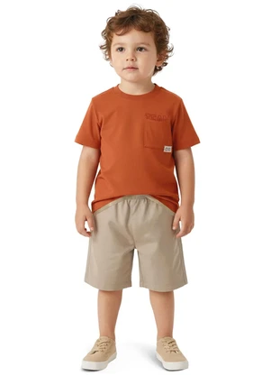 Carinhoso - Conjunto Team com Moletom Laranja - CARINHOSO