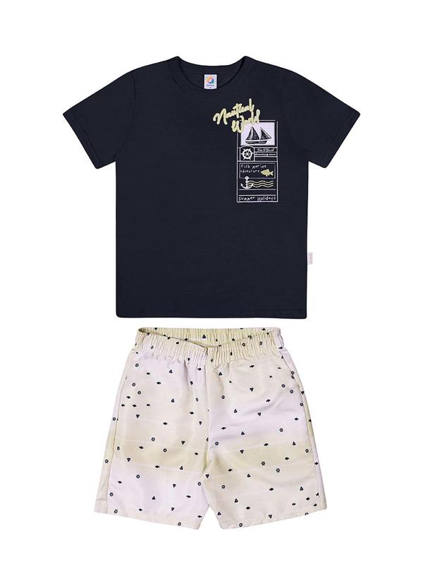 Alenice - Conjunto Tema Náutico Menino Azul