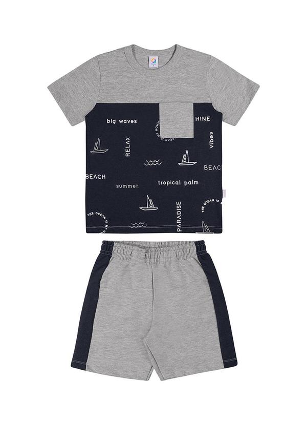 Alenice - Conjunto Tema Praia Menino Cinza