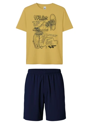 Malwee Kids - Conjunto Tênis em Puff Amarelo - MALWEE KIDS