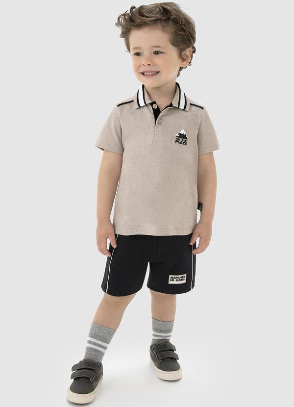 Malwee Kids - Conjunto The Best Place Bege