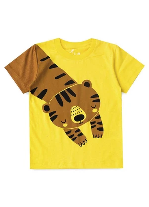 Rosa Azul - Conjunto Tigre Kangulu Amarelo - ROSA AZUL