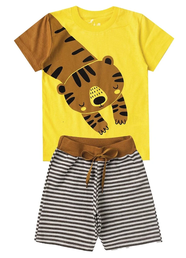 - Conjunto Tigre Kangulu Amarelo