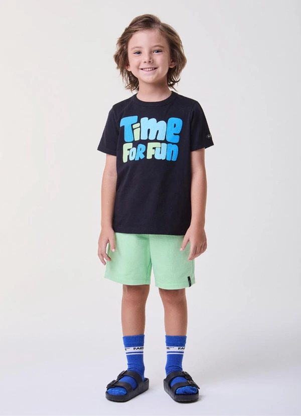 Bimbi - Conjunto Time For Fun Preto 2