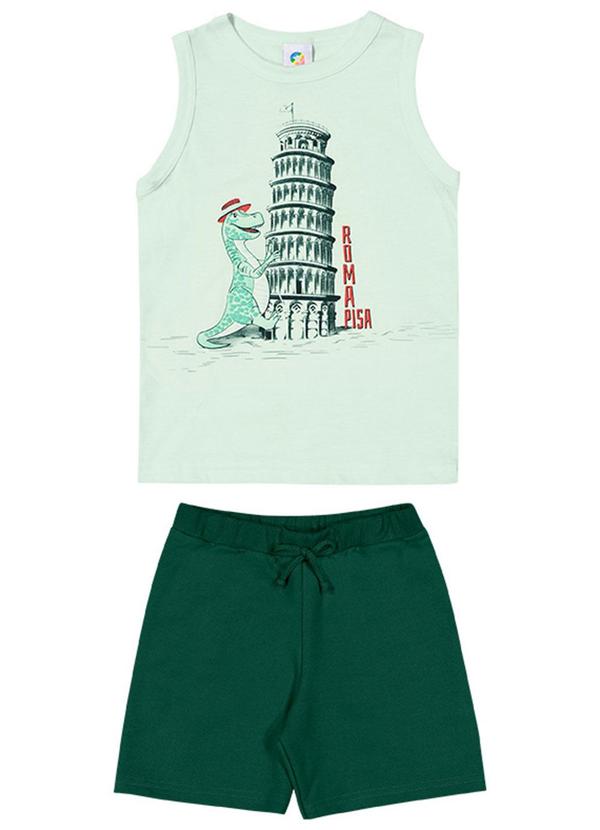 Alenice - Conjunto Torre de Pisa Menino Verde