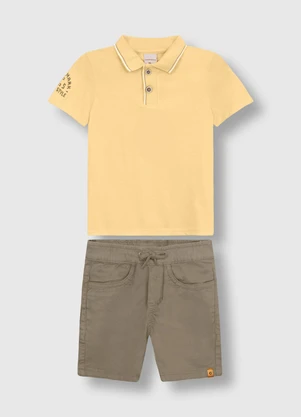 Carinhoso - Conjunto Trademark Urban Style Amarelo - CARINHOSO