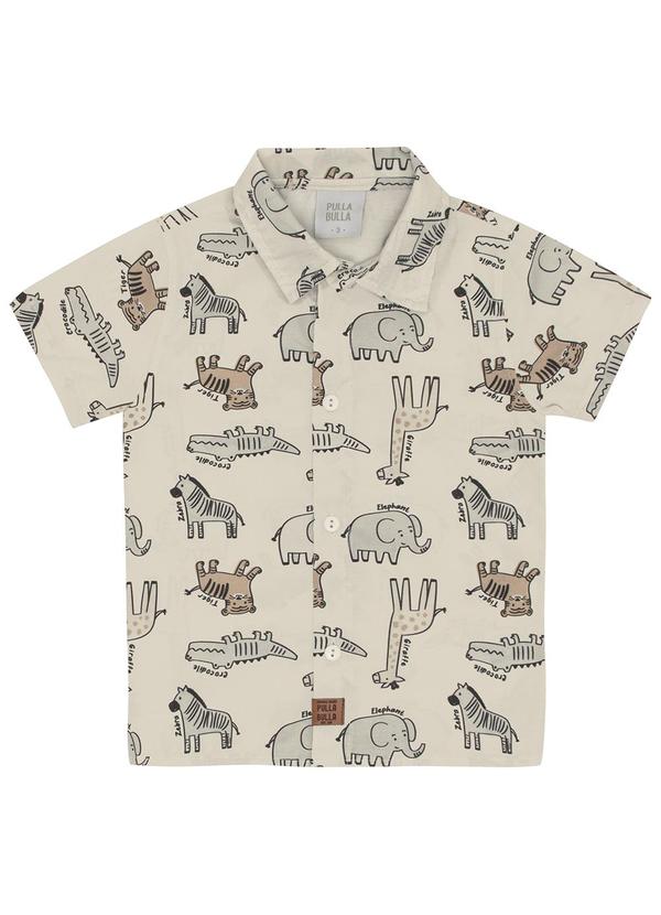 Pulla Bulla - Conjunto Tricoline Bege 3