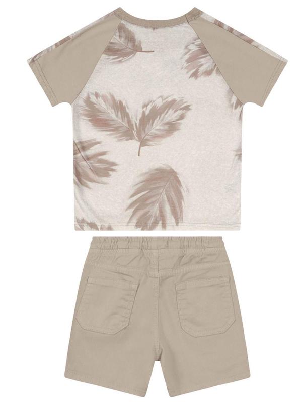 Carinhoso - Conjunto Tropical Comfort Menino Taupe