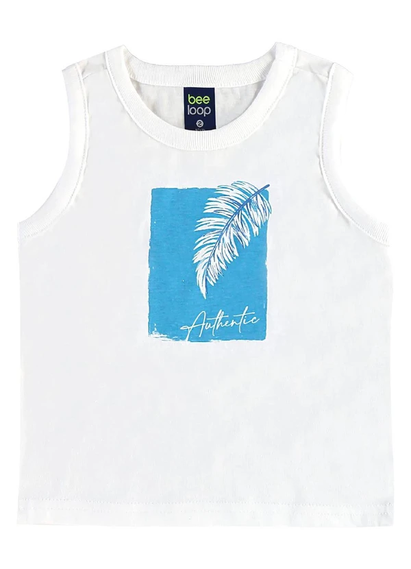 Bee Loop - Conjunto Tropical Regata Bermuda Branco 3