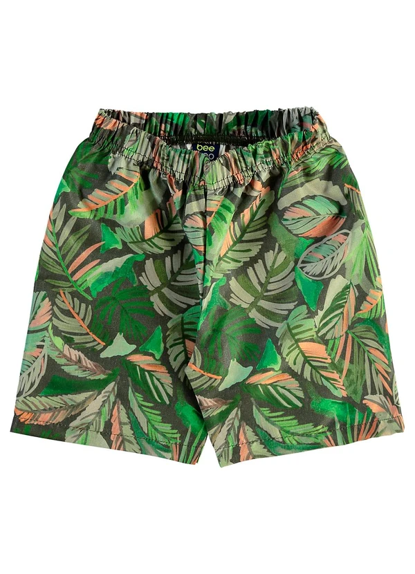 Bee Loop - Conjunto Tropical Regata Bermuda Laranja 4