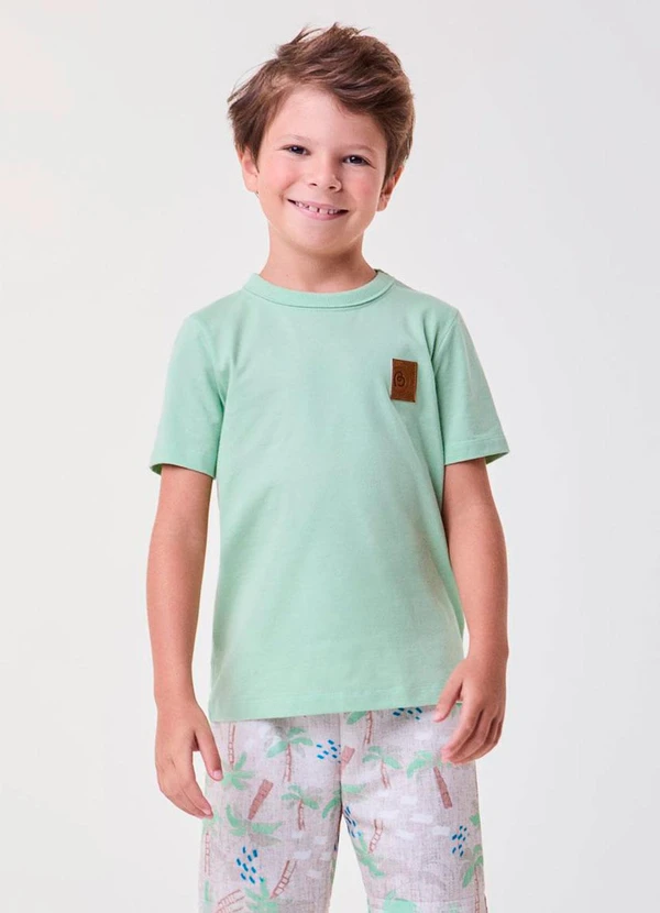 Bimbi - Conjunto Tropical Verde Menta Verde 1