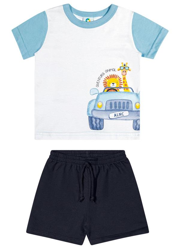 Alenice - Conjunto Uma Aventura Animal Menino Azul 2