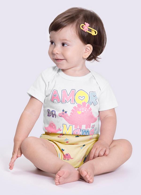 Alakazoo - Conjunto Unissex com Estampa Divertida Amarelo