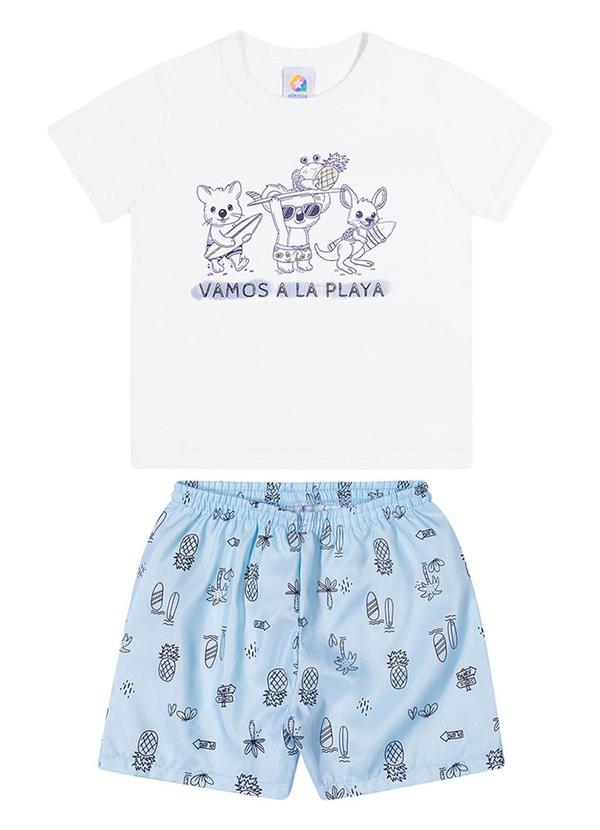 Alenice - Conjunto Vamos a La Playa Menino Branco 1
