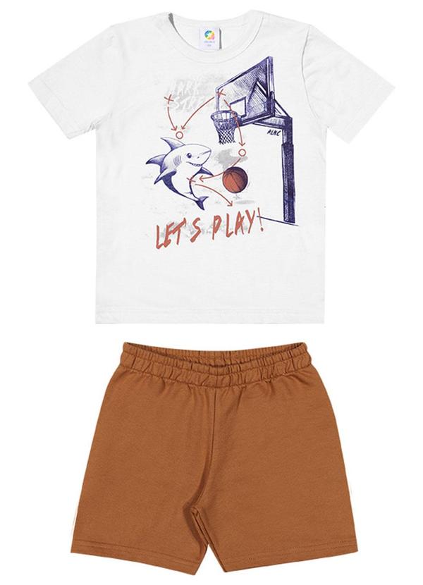 Alenice - Conjunto Vamos Brincar Menino Branco