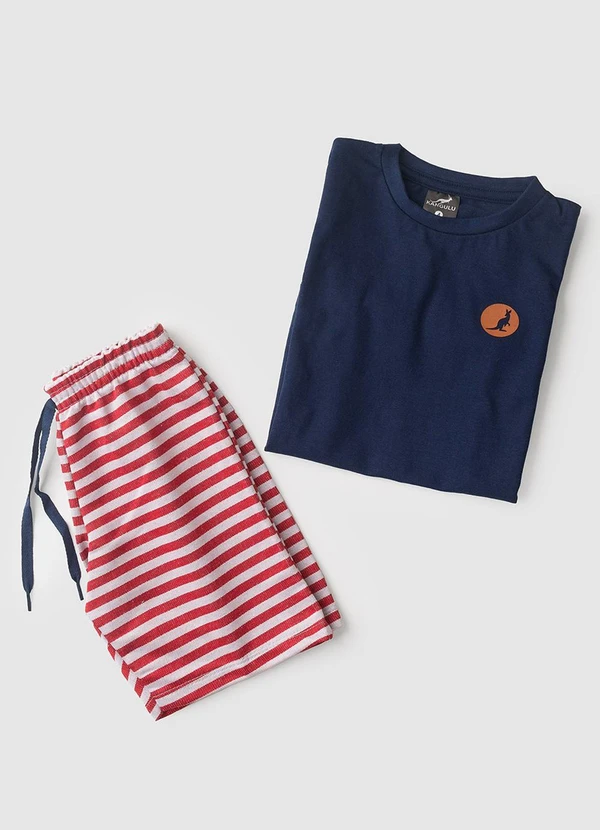 Rosa Azul - Conjunto Verão Básico Kangulu Azul 4