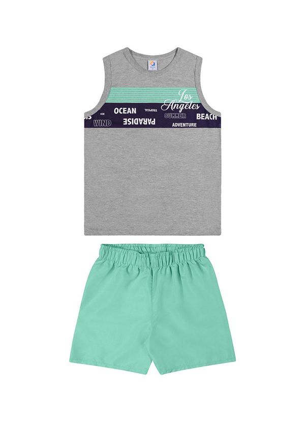 Alenice - Conjunto Verão Los Angeles Menino Verde