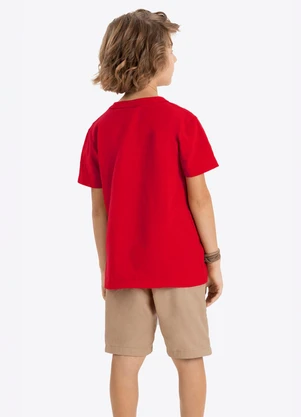 Rovi Kids - Conjunto Verão Menino Relevo Vermelho - ROVI KIDS