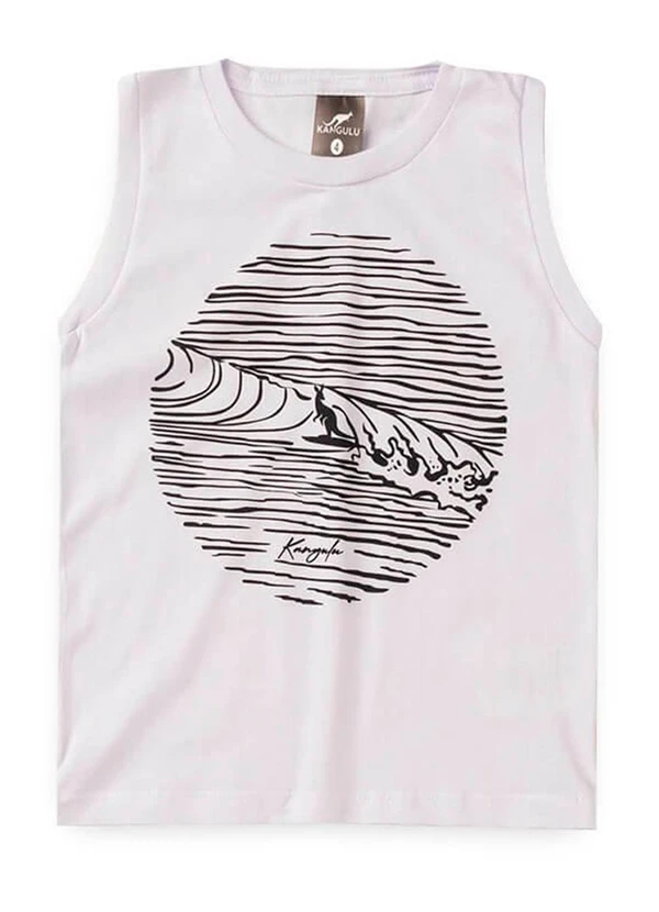 Rosa Azul - Conjunto Verão Regata Surf Kangulu Branco 2