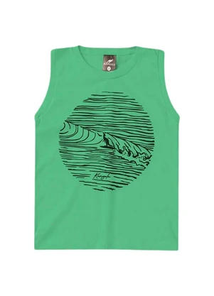 Rosa Azul - Conjunto Verão Regata Surf Kangulu Verde - ROSA AZUL
