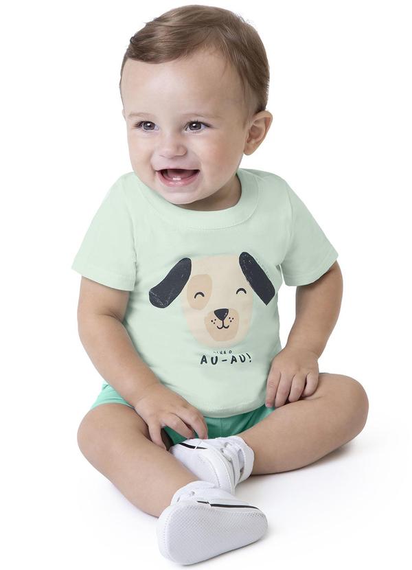 Malwee Kids - Conjunto Verde Água Au-Au Saruel Menino